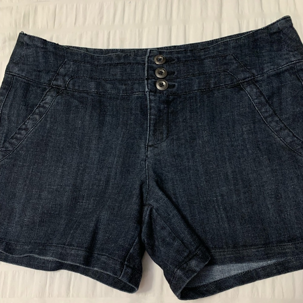 Maurices Dark Denim Shorts
